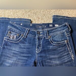 Miss Me Women's Blue Boot Cut Jeans